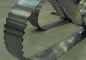 Both side toothed wide bandsaw blades